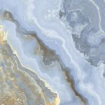 GS Alberto Blue Glossy Glitter Carving 60x120cm Porcelain Tiles