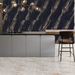 Robin Black Sugar Effect Porcelain 60x120cm Tiles