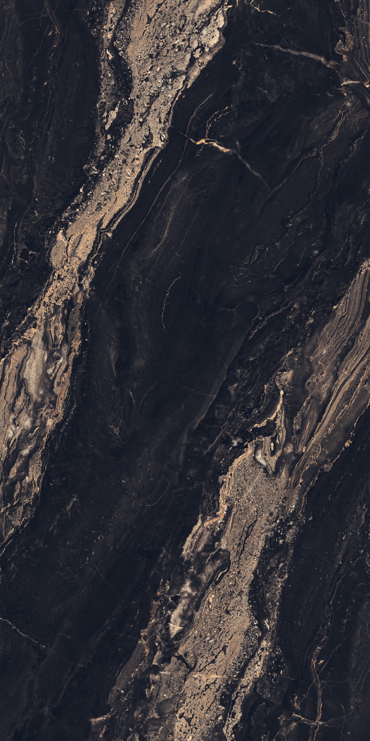 Robin Black Sugar Effect Porcelain 60x120cm Tiles - Image 3