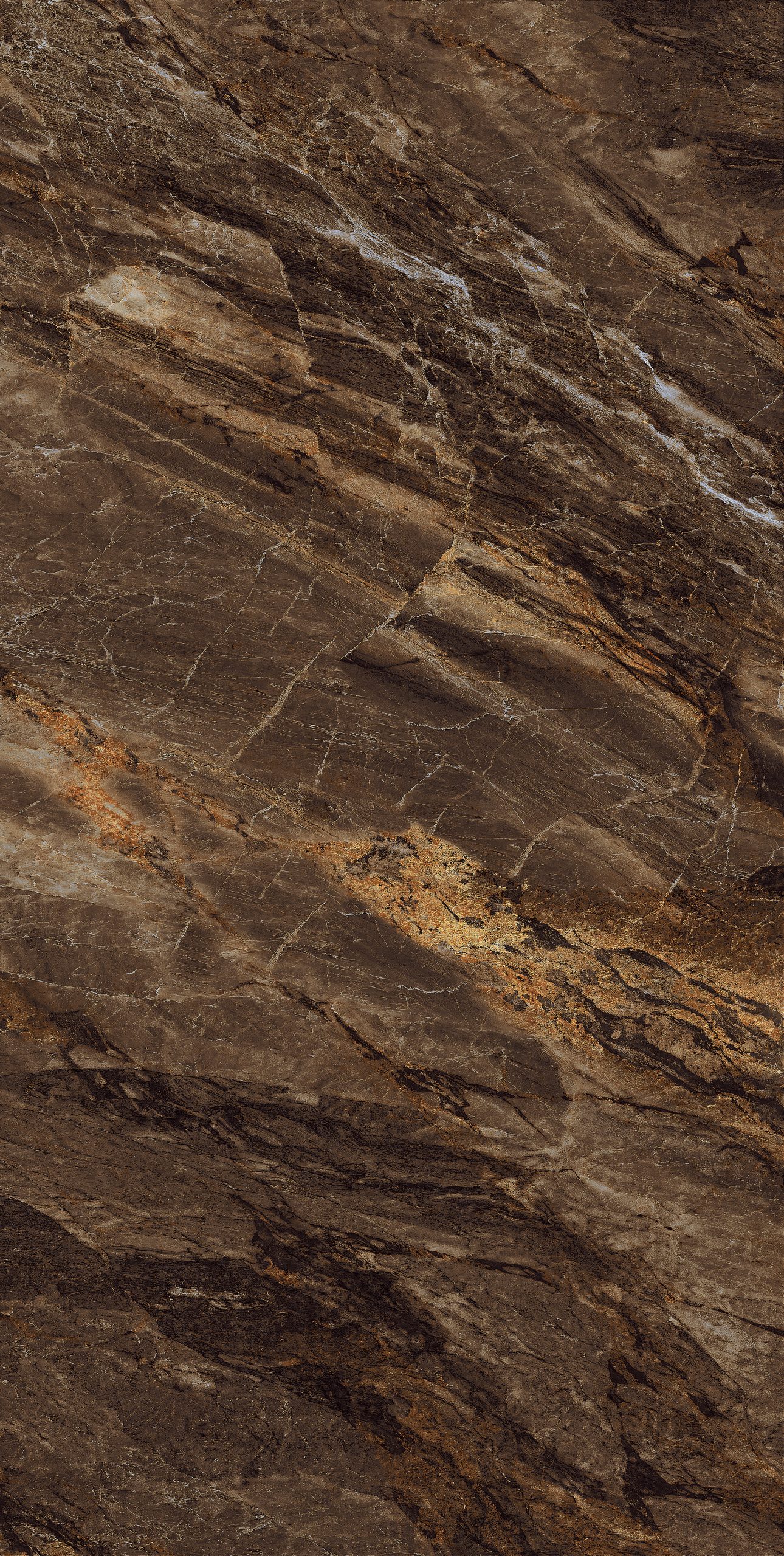 Berlin Brown High Gloss Porcelain 60x120cm Tiles - Image 2