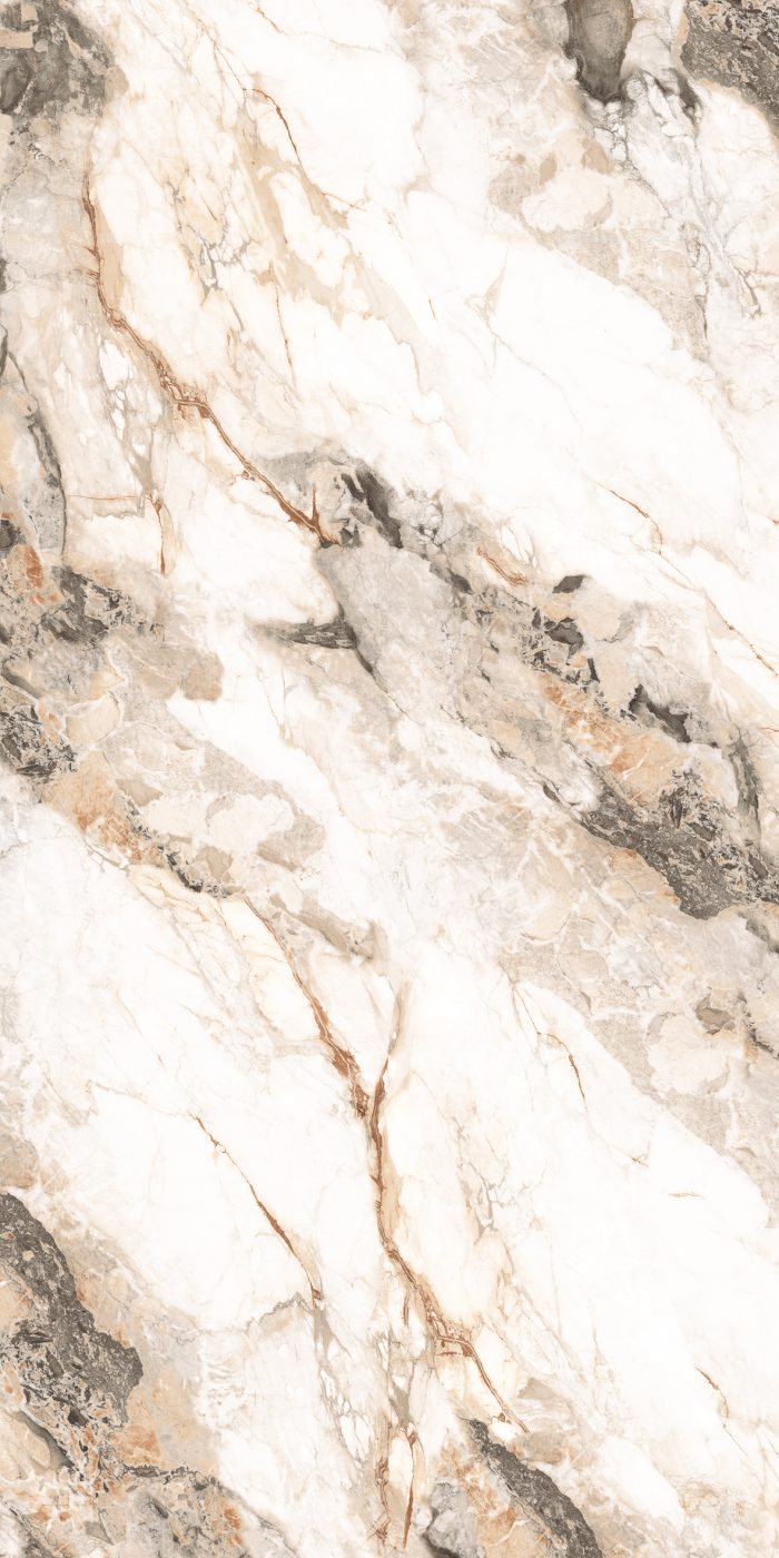 GS Camel Gold Glossy Glitter Carving 60x120cm Porcelain Wall Floor Tile - Image 2