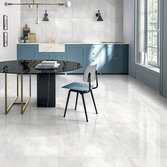 Ice Onyx Gloss Porcelain 80x80cm Tiles - Image 1