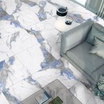 Deo Blue Marble Matt Porcelain 60x60cm Tiles
