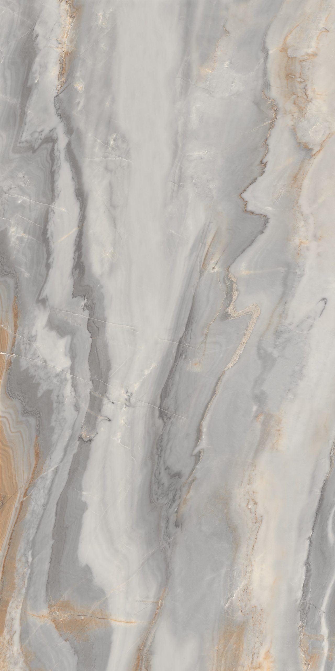 Thunder Fantasy Gold Gloss Porcelain 60x120cm Tile - Image 2