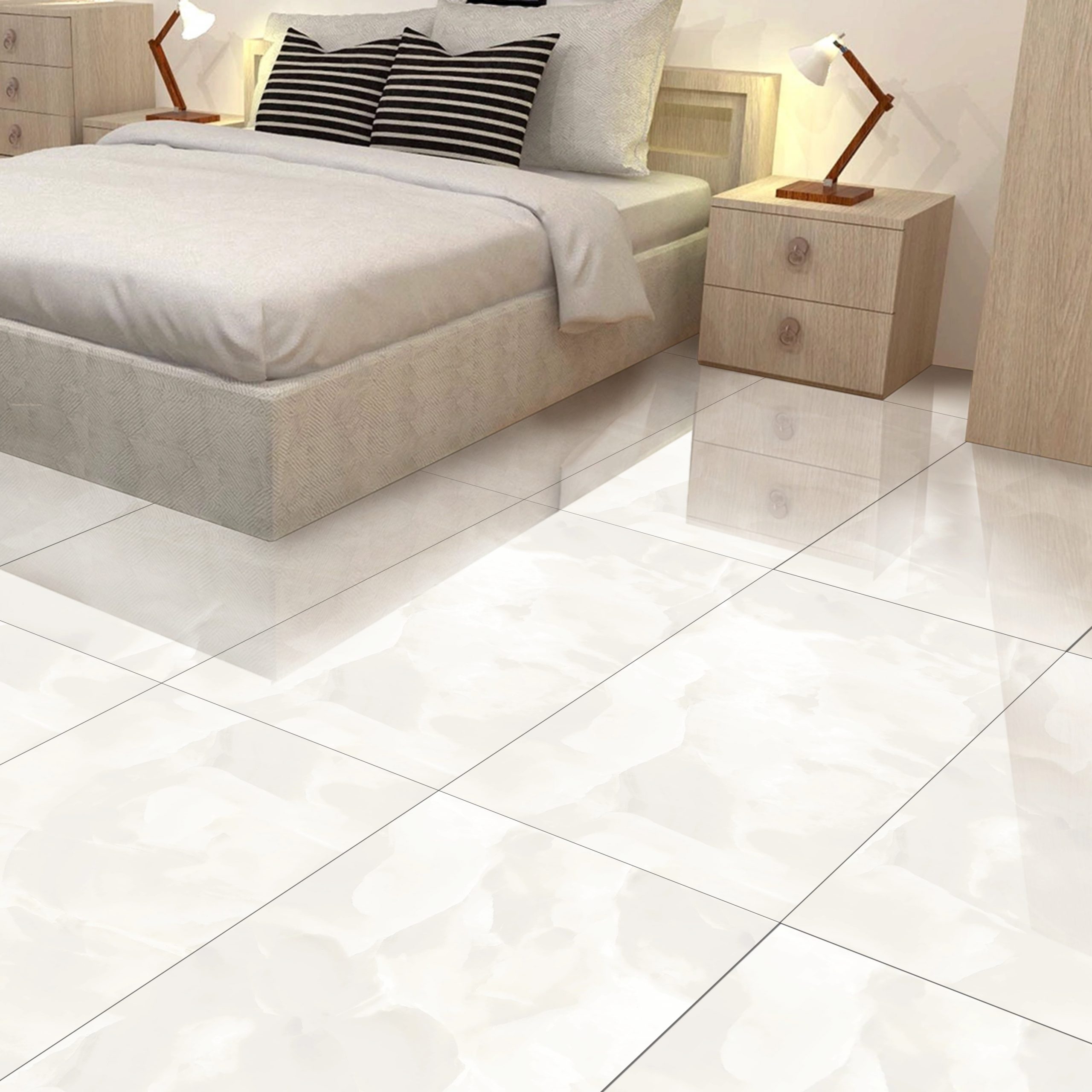 Ice Onyx Gloss Porcelain 60x120cm Tiles - Image 1