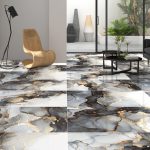 Kashmir Gold High Gloss Porcelain 60x120cm Tiles