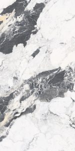 SS Kazan White Glossy Glitter Carving 60x120cm Porcelain Tiles - Image 2