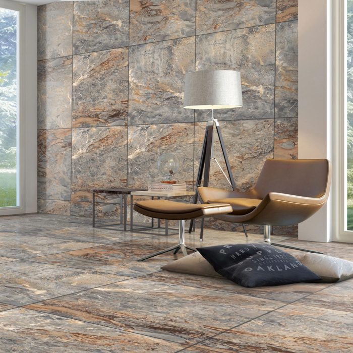 Livorno Gold Porcelain 60x60cm Tile - Image 1