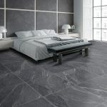London Nero Gloss Porcelain Tiles 60x60cm