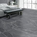 London Nero Matt Porcelain Tiles 60x60cm