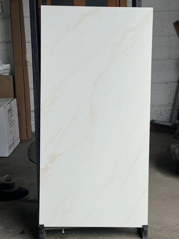 Satvario Pearl Gold Matt Porcelain 60x120cm Wall and Floor Tiles - Image 2