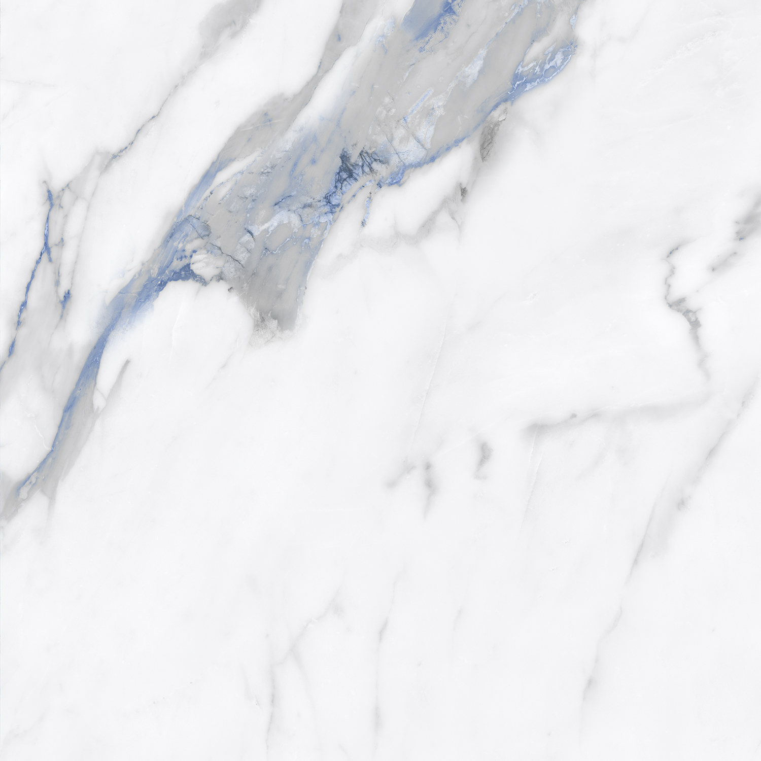 Deo Blue Marble Matt Porcelain 60x60cm Tiles - Image 3