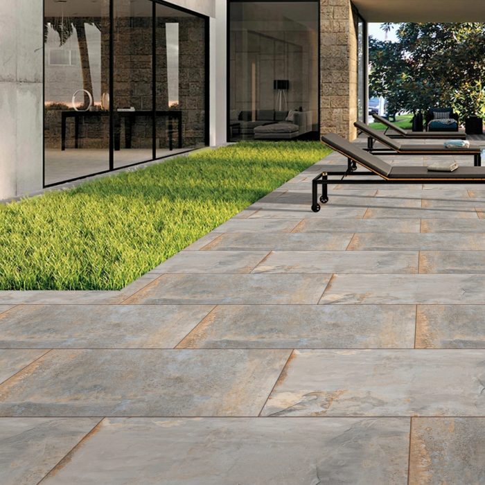 Vietnam Gold Porcelain 60x90cm Anti Slip Outdoor Matt Tiles - Image 1