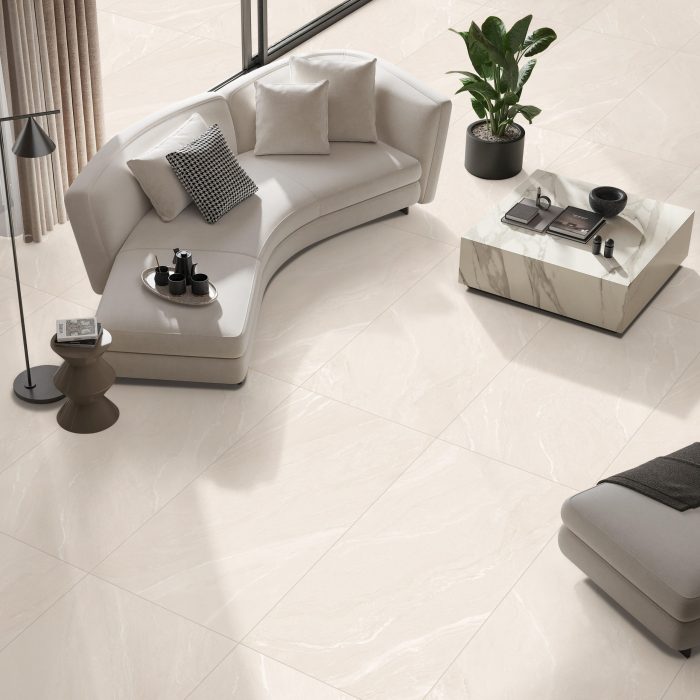 London Beige Matt Porcelain 60x120cm Tiles - Image 1