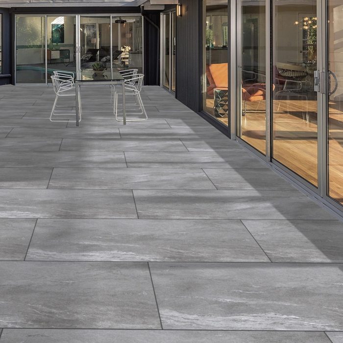 Earthcore Grey Porcelain 60x90cm Anti Slip Outdoor Matt Tiles - Image 1