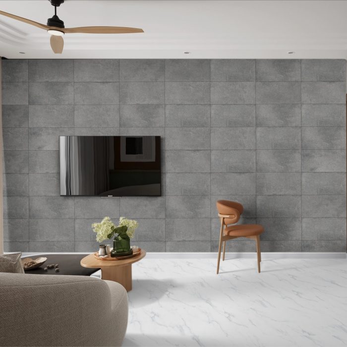 Attic Grey Matt Ceramic 30X60cm Ceramic Tile - Image 1