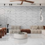 Eternal Carara Black Gloss 30X60cm Ceramic Tile