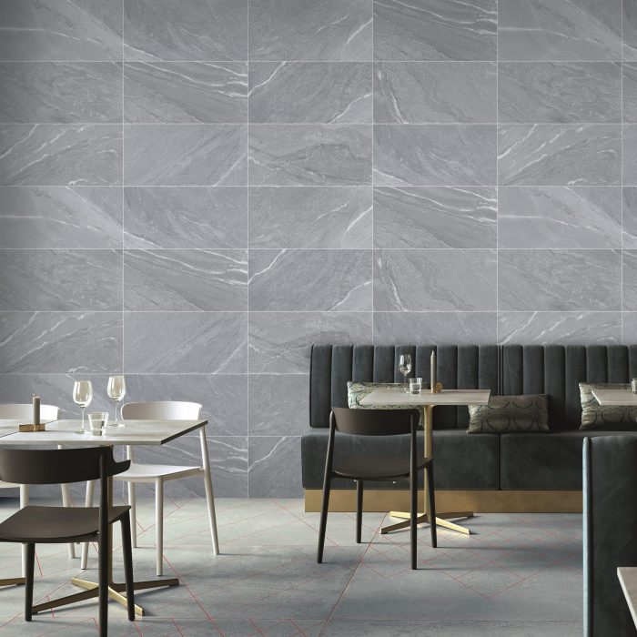 London Grey Matt 30X60cm Ceramic Tile - Image 1